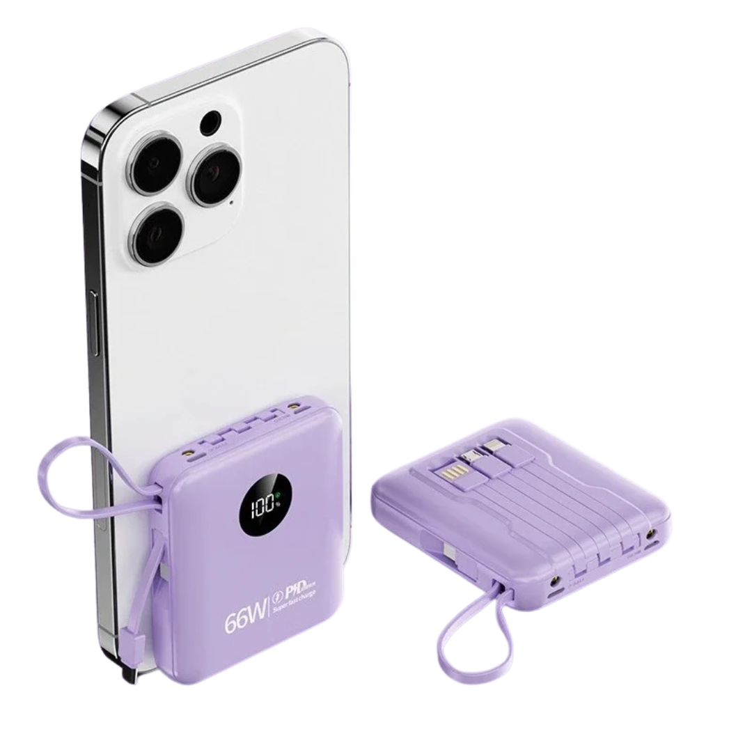 Power Bank 66 W 20000 mAh Gande Capacità Piccolo Alimentatore Portatile Diverse Colorazioni