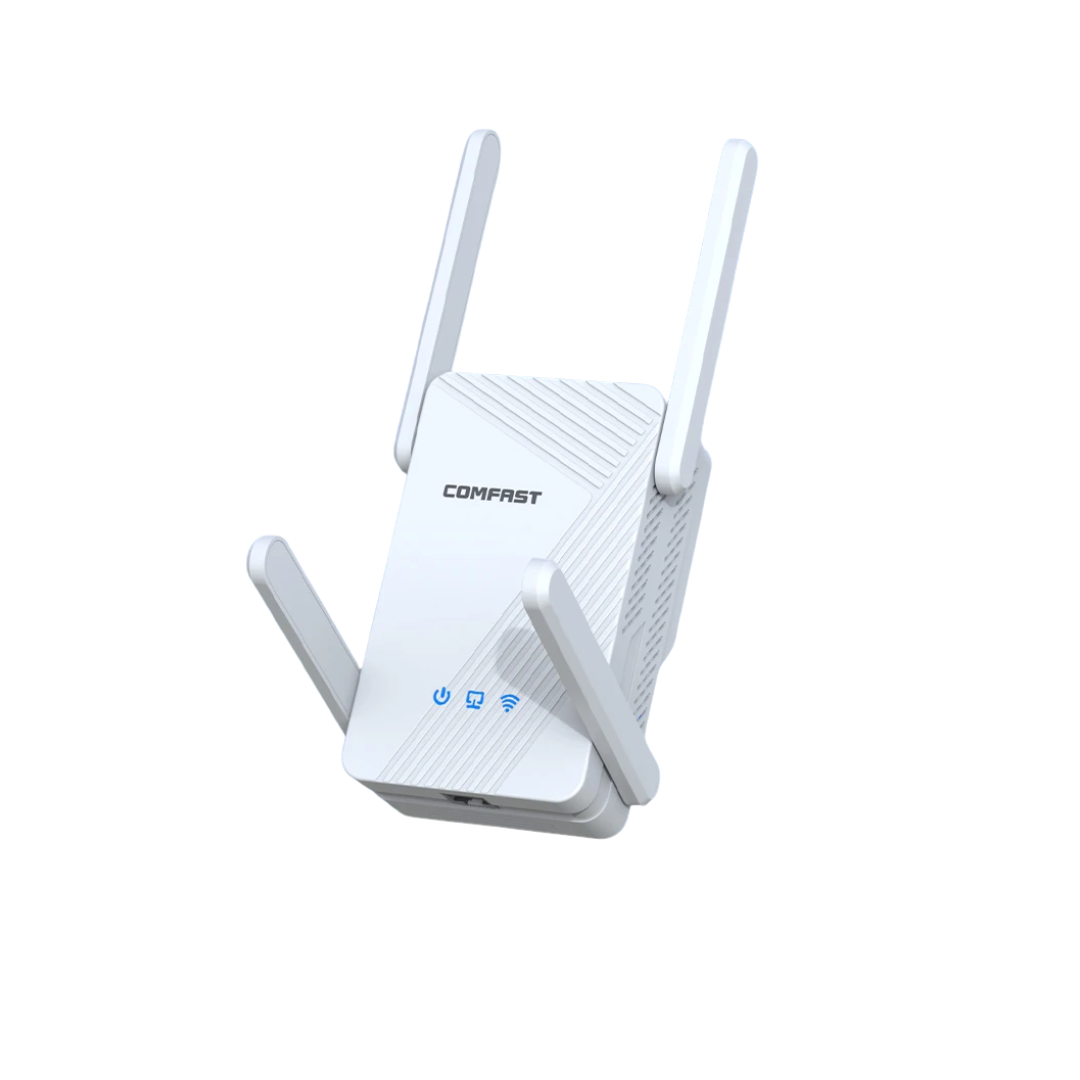Amplificatore Segnale WIFI Antenna Alta Velocità Materiale ABS Bianco
