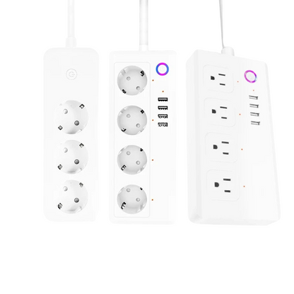 Presa Intelligente Presa WiFi 4 Prese 4 Porte USB Interruttore Smart Accessori Elettronici Casa