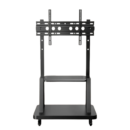 Carrello TV Mobile Carichi Pesanti Rotelle Bloccaggio Altezza Regolabile  Carico 80 kg