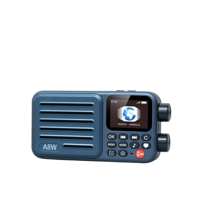 Radio Internet Portatile  WIFI  FM 4G Scheda Micro-SD Radio Tascabile Digitale