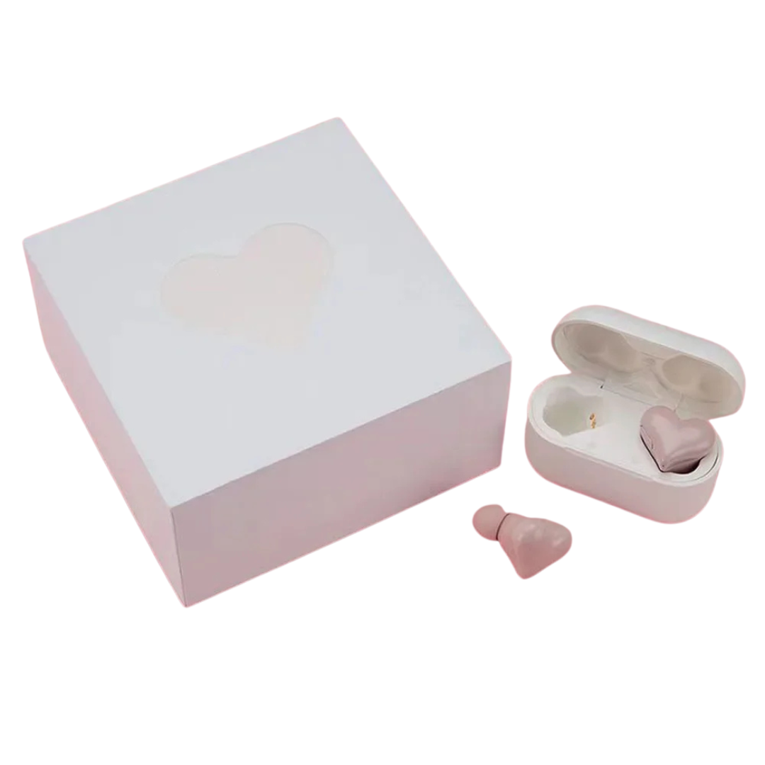 Cuffie Wireless Bluetooth Forma Cuore Auricolari Diverse Colorazioni Impermeabile Riduzione Rumore