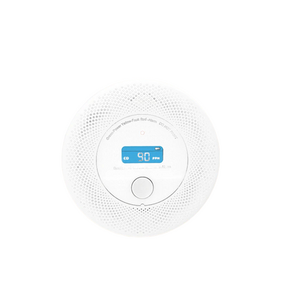 Allarme Rilevatore Fumo Display Monossido Carbonio  Sensore Antincendio Allarme Sonoro