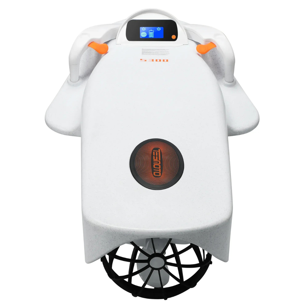 Acqua Scooter Acquatico Sport Colore Bianco Mare Motore Batteria Mobilità Elettronica