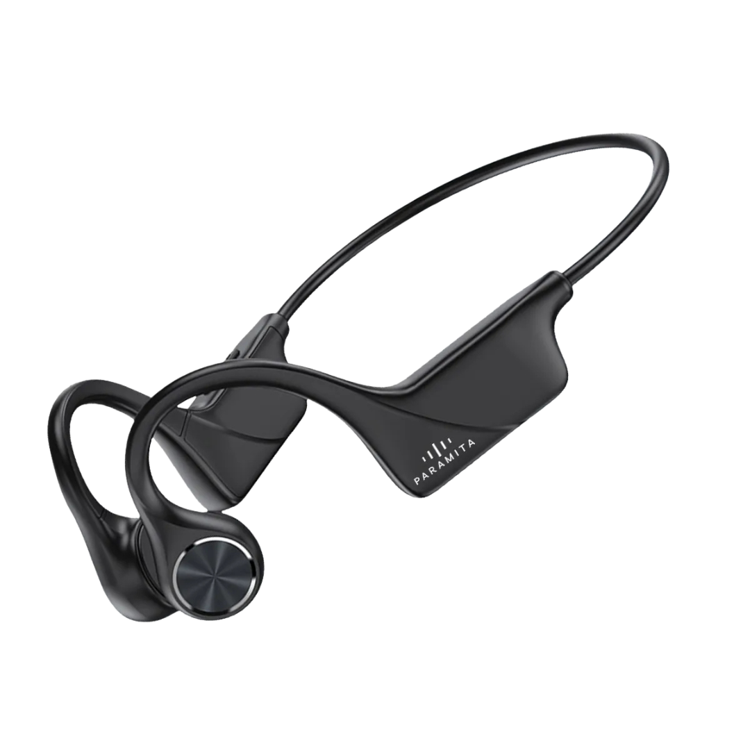 Cuffie Auricolare Bluetooth Wireless Cuffie Impermeabili Microfono Senza Fili Nero Comodità