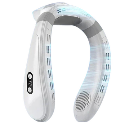 Ventilatore Collo Utile Rinfrescante Comodo Aria Ricaricabile Semiconduttore resistente Esterno