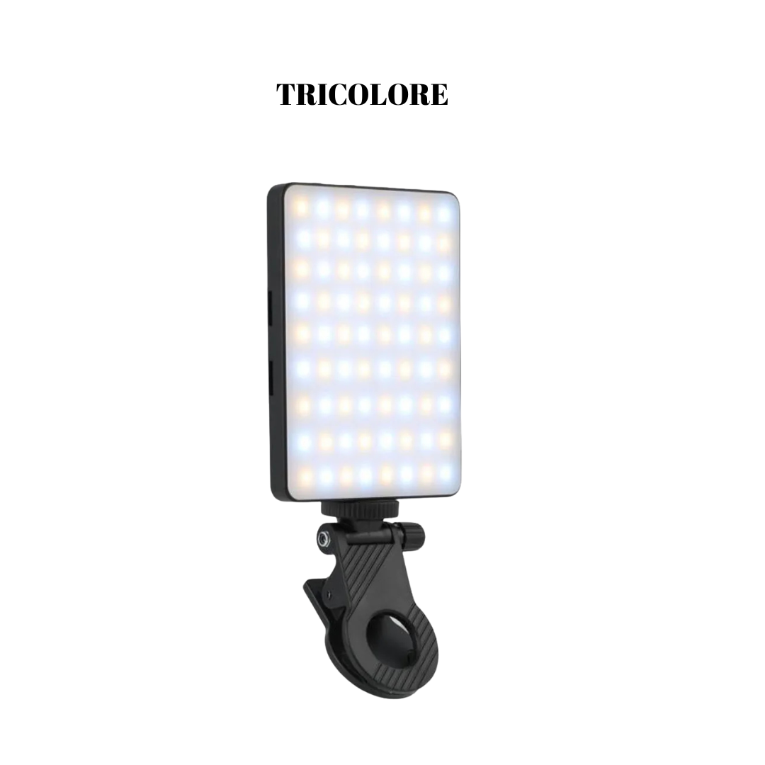Luce  LED RGB Luce Riempimento Telefono Lanterne Portatili Ricaricabili 2000MAh Regolata 3 Modalità 2700-6500K Illuminazione Portatile