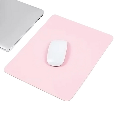 Tappetino PU Mouse Antiscivolo Impermeabile Antigraffio Portatile Diverse Colorazioni