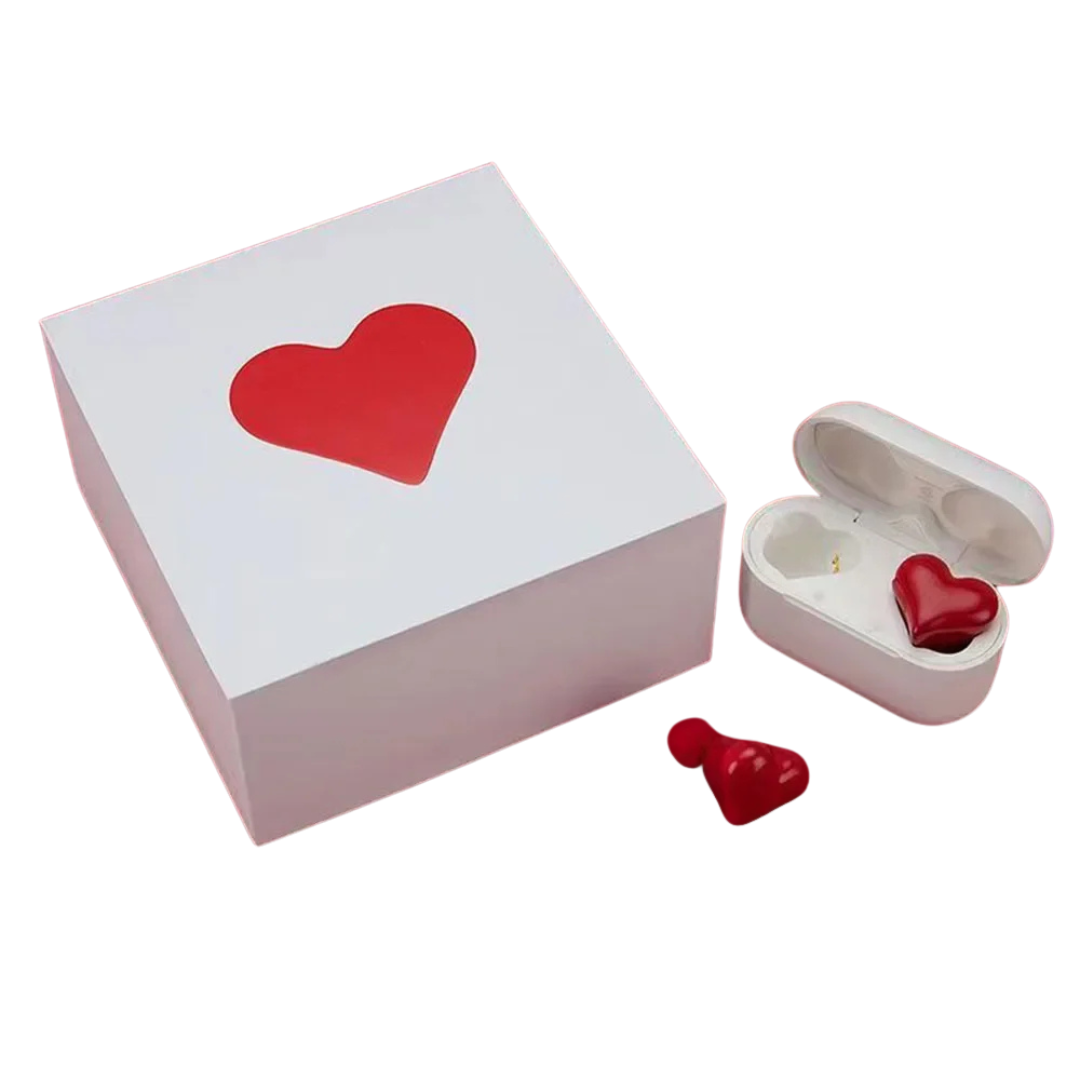 Cuffie Wireless Bluetooth Forma Cuore Auricolari Diverse Colorazioni Impermeabile Riduzione Rumore
