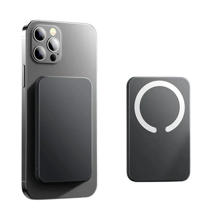 Batteria Ricambio Esterna Portatile Ricarica Rapida Wireless 10000 mAh Power Bank Supporto Magnetico - IN POWER SMARTECH