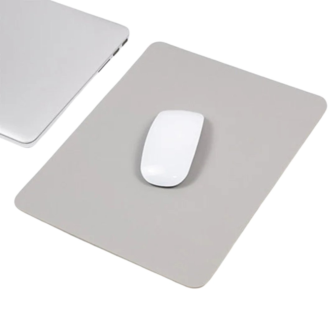 Tappetino PU Mouse Antiscivolo Impermeabile Antigraffio Portatile Diverse Colorazioni