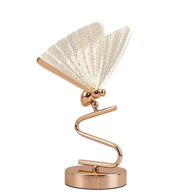 Lampada Farfalla Moderna Oro Elegante Spina Decorazione Moderna Creativa