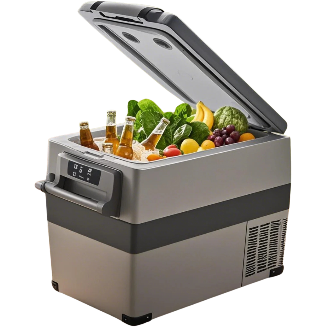 Mini Frigo Materiale Plastica Rigida Grandi Capacità Capacità 55L Frigo Portatile Congelatore