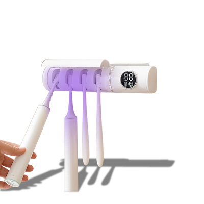 Disinfettante Spazzolino Intelligente Parete 4 Slot Spazzolino Asciugatura