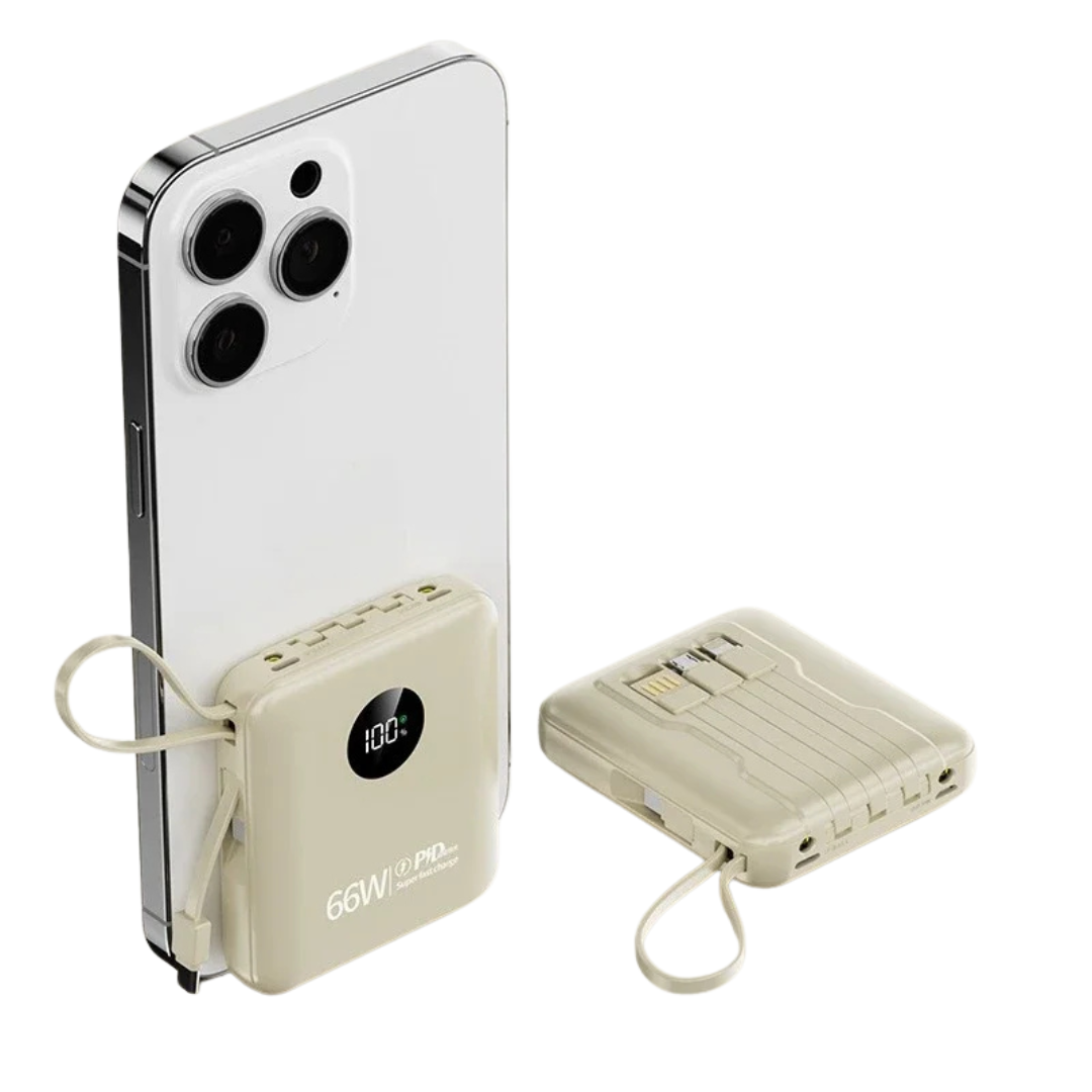 Power Bank 66 W 20000 mAh Gande Capacità Piccolo Alimentatore Portatile Diverse Colorazioni