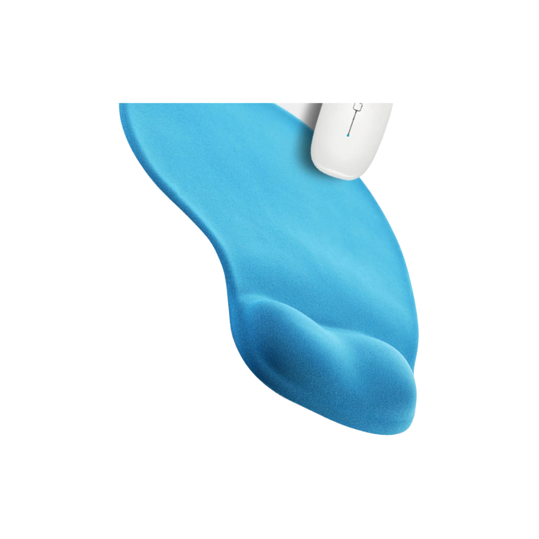 Tappetino Mouse Silicone Morbido Tappetino Supporto Mano Diverse Colorazioni