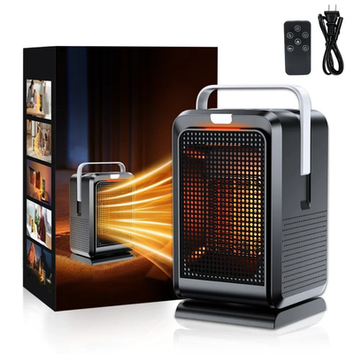 Riscaldamento/Raffreddamento Rapido Elettrica Telecomando 1000W Ambiente Accogliente