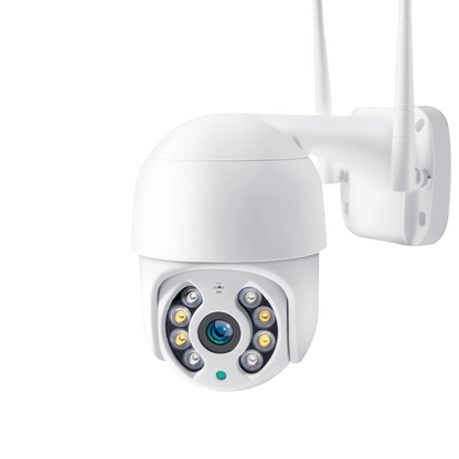 Sicurezza Protezione Casa Videocamera Sorveglianza Allarme 5MP Rotazione 360°