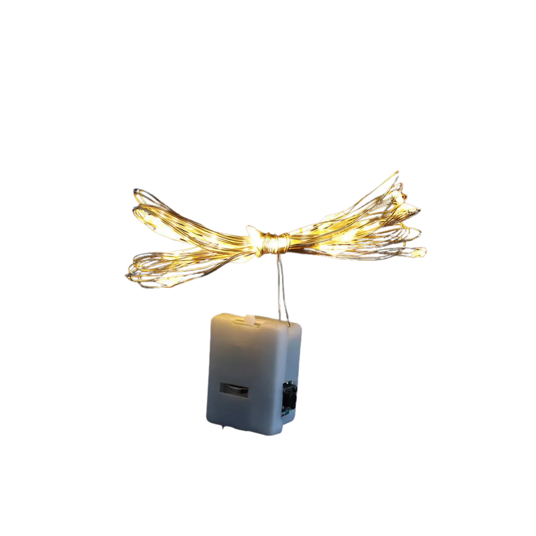 Lucine Decorative Pulsante Batteria Decorazioni Casa Giardino Eventi Diverse Dimensioni