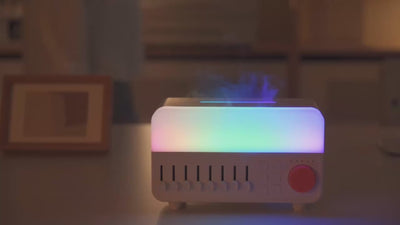 Diffusore Aromi Luci RGB Rumore Bianco Capacità 150ml