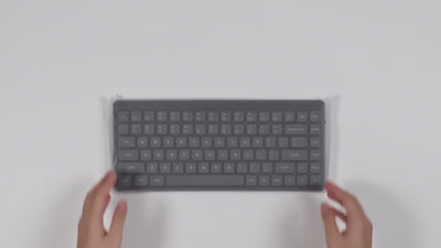 Tastiera Luci RGB Diversi Colori Tasti 84 Wireless Accessori Gaming