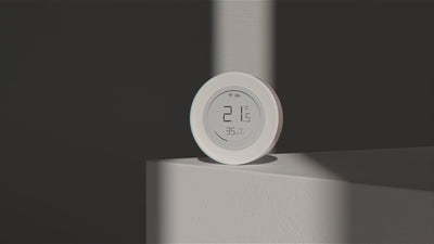 Sensore Intelligente Temperatura Umidità  Batteria Controllo APP Funziona Controllo Vocale