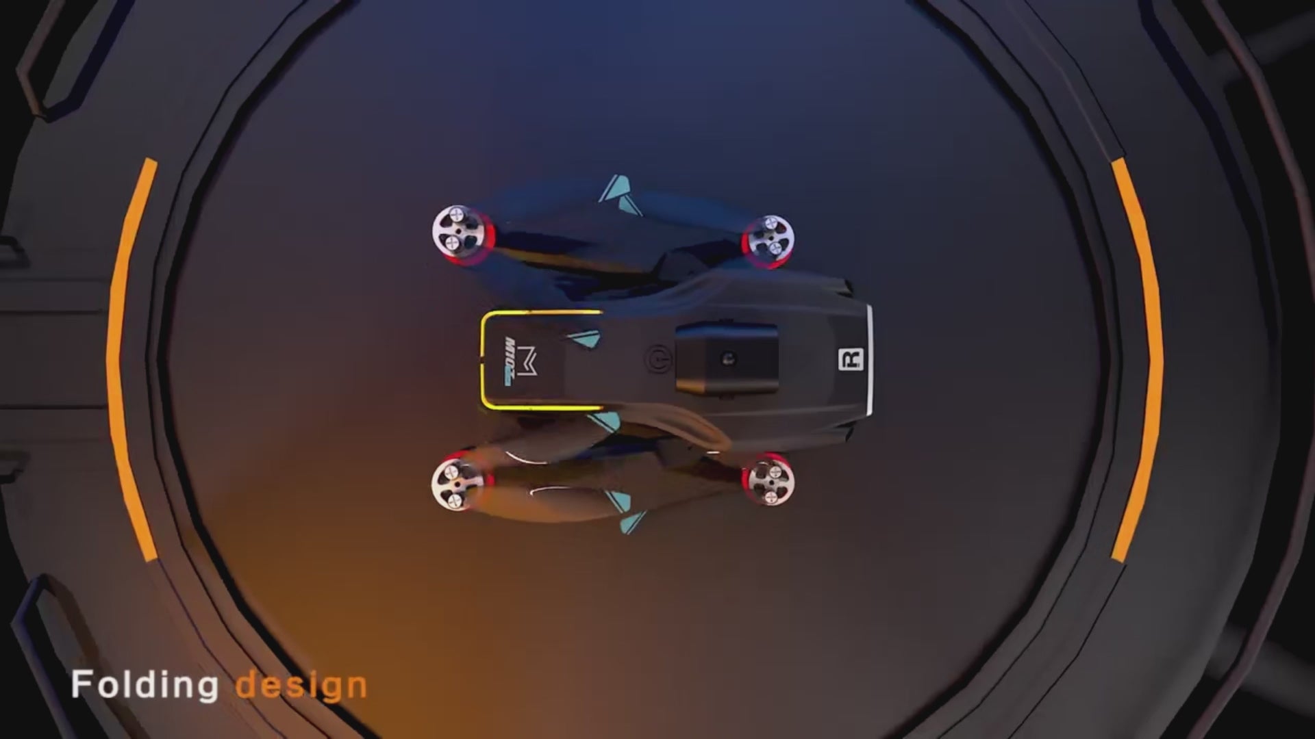 Drone Professionale  HD Macchina Fotografica Con Schermo Controllato Evitamento Ostacoli Flusso Ottico Elettrico