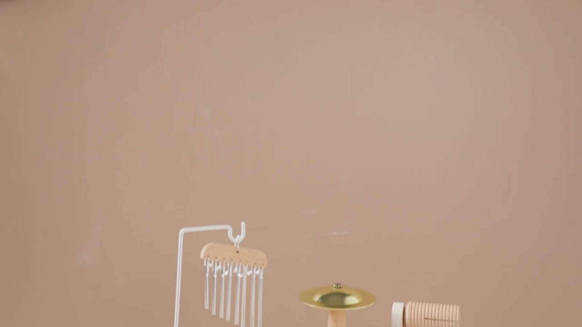 Xilofono Set Strumenti Musicali Legno Marrone Chiaro Giochi Educativi Sonori