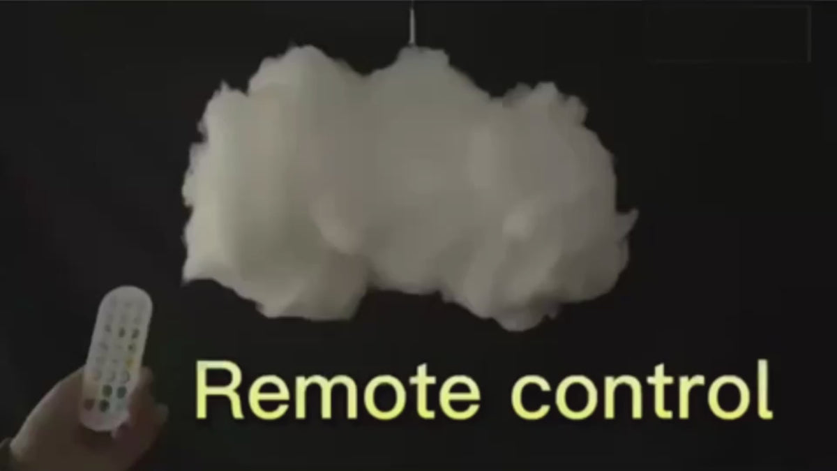 Lampada Nuvola Fulmini RGBIC USB Controllo App Sincronizzazione Musicale