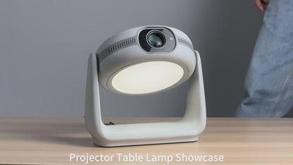 Proiettore Risoluzione 4K Fino 200 Pollici Schermo Proiettato Muro Luci Incluse LCD