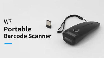 Scanner Barcode Mini Wireless Bluetooth Lettore Codici