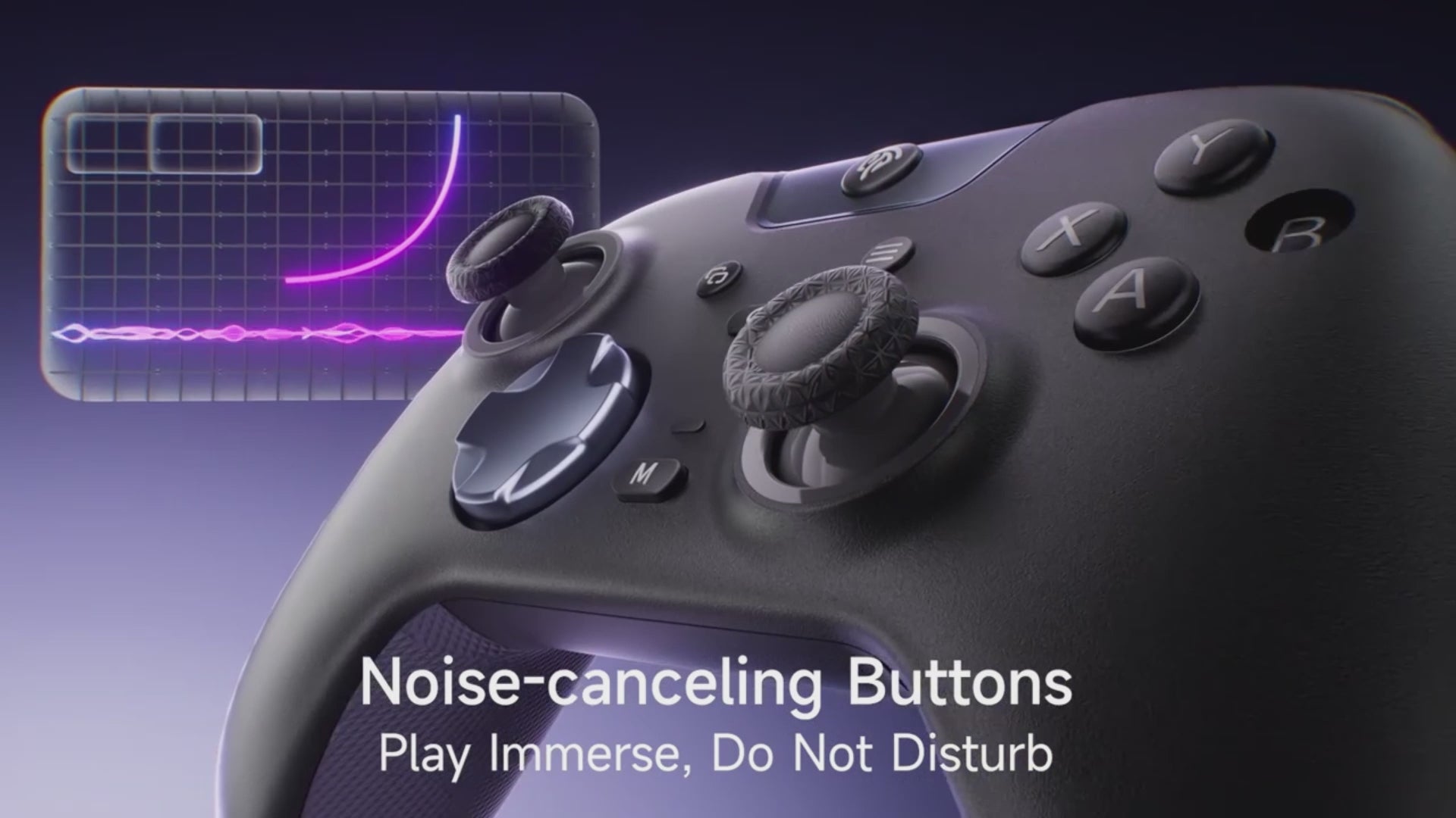 Carica il video: Controller Wireless Stazione Ricarica Gamepad Colore Nero Luci RGB