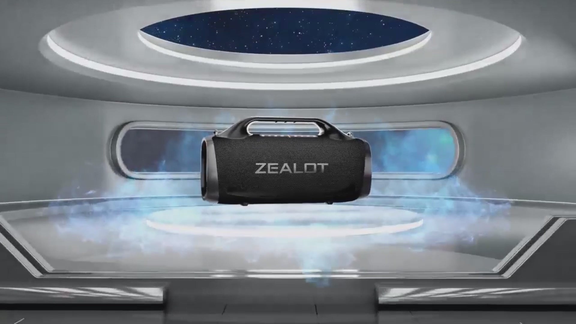 Carica il video: Cassa Altoparlante Diversi Colori PVC AUX Bluetooth Senza Filo Luci RGB