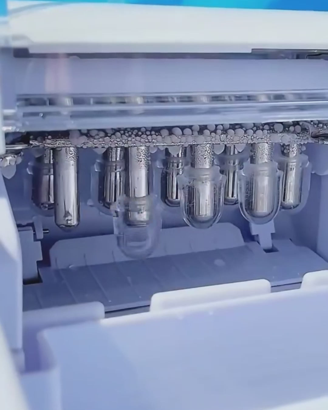 Macchina Ghiaccio Capacità 1 Litro 9 Cubetti Veloce Pratica Elettrodomestici Cucina