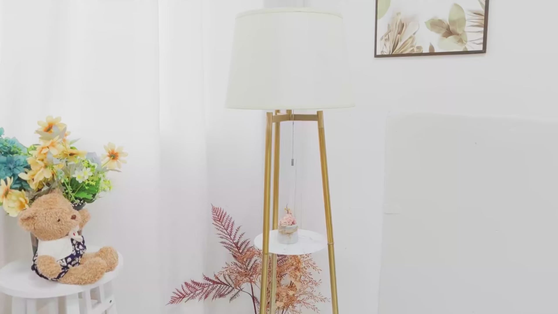 Lampada Da Pavimento Decorazione Elegante Design Moderno Arredo Salotto Camera