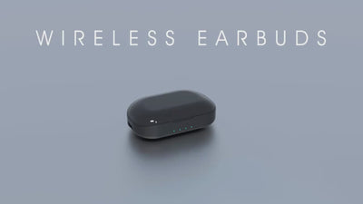 Auricolari Bluetooth Colore Nero Verde Case Ricarica Veloce Distanza Funzionamento 15m